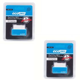 Plug And Play ECOOBD2 Gasoline Car Fuel Economy ECO OBD2 Driver (Option: Blue 2pcs)