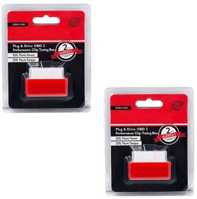 Plug And Play ECOOBD2 Gasoline Car Fuel Economy ECO OBD2 Driver (Option: Red 2pcs)